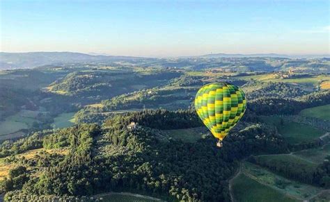 hot air balloon ride florence